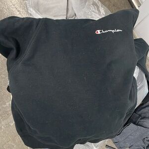 I am selling a youth small size champion hoodie. Lmk if you’re interested.